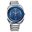 Fastrack Oceanyx Quartz Analog with Date Blue Dial Silver Strap Watch For Guys - image number 1