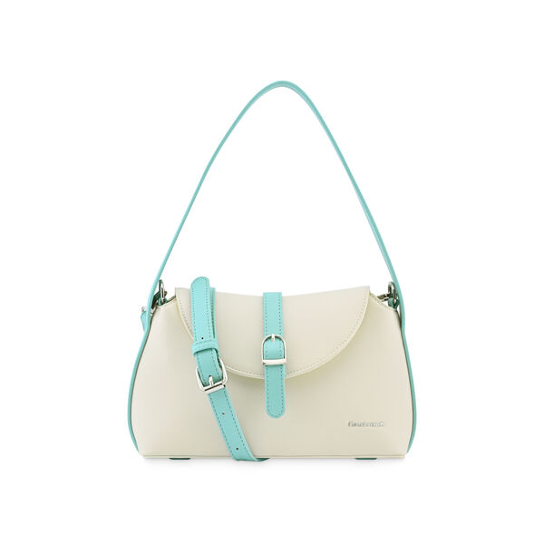 Fastrack Colour Pop Shoulder Bag in White and  Blue - image number 1