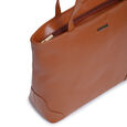 Fastrack Stylish Textured Tote Bag for Women | Trendy Casual Bag for Ladies, Women, Girls | Everyday College Bag Made of High-Quality Faux Leather (Tan) - image number 3