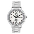 Fastrack Bold Quartz Analog Brown Dial Stainless Steel Strap Watch for Guys