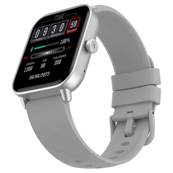 Fastrack Rider with 4.64 cm TFT LCD Display, SingleSync BT Calling Unisex Smart Watch with Grey Strap - image number 3