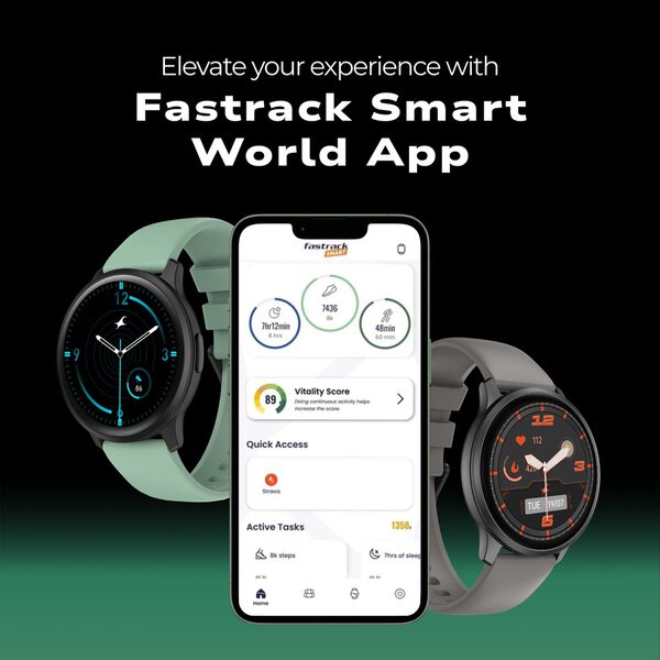 Fastrack Jupiter R3 Smartwatch with 1.38" TFT 2.5D Display, Push Button Interaction, Multiple Menu Styles - image number 6