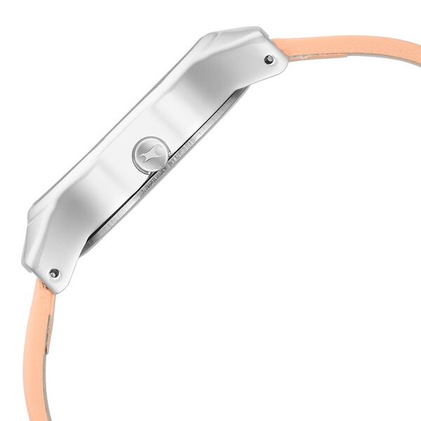 Fastrack Snob X Pink Dial Leather Strap Watch for Girls - image number 3