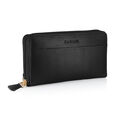 Fastrack Black Textured Zip-around Wallet - image number 1