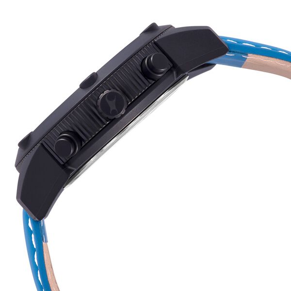 Fastrack Modular Quartz Analog Blue Dial Leather Strap Watch for Guys - image number 3