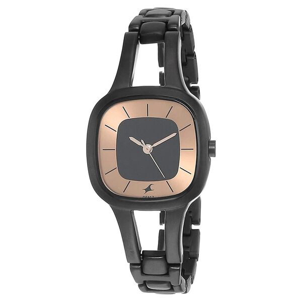 Fastrack Quartz Analog Grey Dial Metal Strap Watch for Girls - image number 0