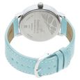 Fastrack Tropical Waters Quartz Analog Blue Dial Leather Strap Watch for Girls - image number 4