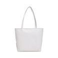 Fastrack Stylish Textured Tote Bag for Women | Trendy Casual Bag for Ladies, Women, Girls | Everyday College Bag Made of High-Quality Faux Leather (White) - image number 2