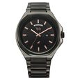 Vyb Orion By Fastrack Quartz Analog Black Dial Metal Strap Watch For Guys - image number 2