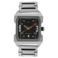 Fastrack Quartz Analog Silver Dial Stainless Steel Strap Watch for Guys