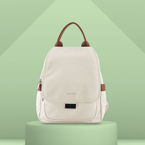 Fastrack Everyday Nylon Backpack in White - image number 0