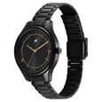 Fastrack Stunners Quartz Analog Black Dial Black Metal Strap Watch For Girls - image number 2