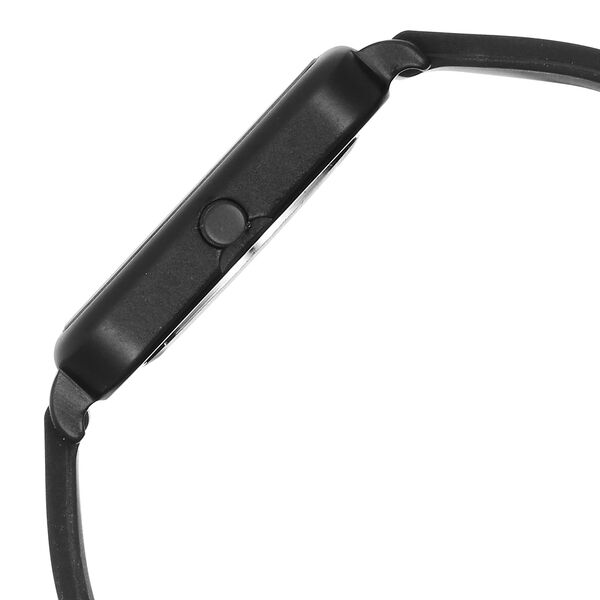 Fastrack Hype Neo Chic Quartz Analog Black Dial Silicone Strap Watch For Unisex - image number 3