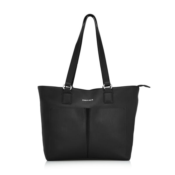 Fastrack Essential Tote with Pockets in Black - image number 1