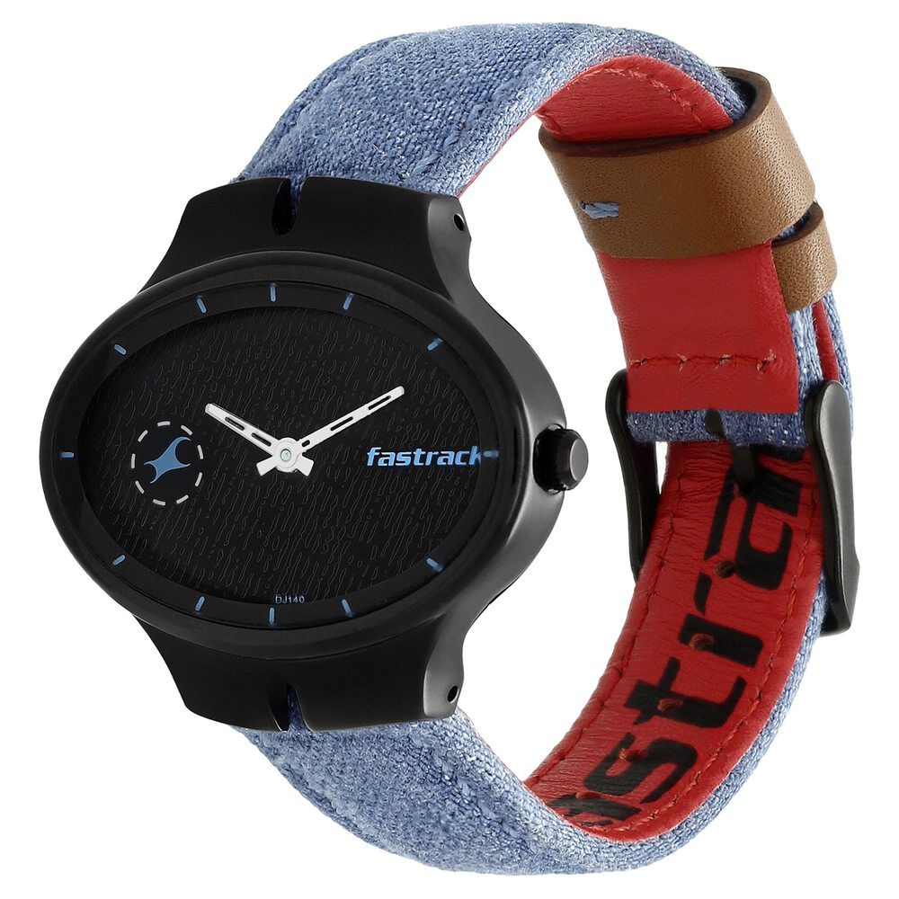 Buy Fastrack 3183SM01 Denim Men's Watch Online in UAE | Sharaf DG