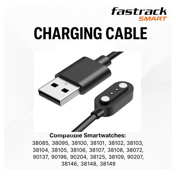 Fastrack Smartwatch Charging Cable 2PIN - image number 3