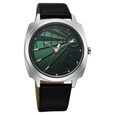 Fastrack Groove Quartz Analog Green Dial Guys Leather Watch - image number 3