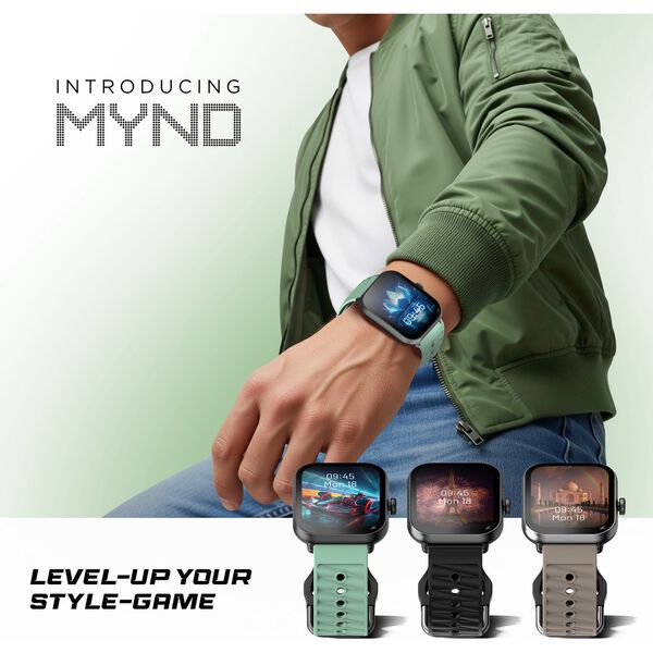 Fastrack MYND - 4.9 cm AMOLED Display, AI Watchface, Offline Voice Commands, AI Chat, BT Calling IP68 Smartwatch - image number 7