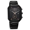 Fastrack Fleek Quartz Multifunction Black Dial Black Stainless Steel Strap Watch for Guys - image number 1