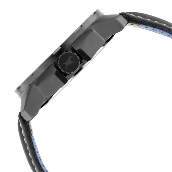 Fastrack Hitlist Quartz Analog Black Dial Leather Strap Watch for Guys - image number 3