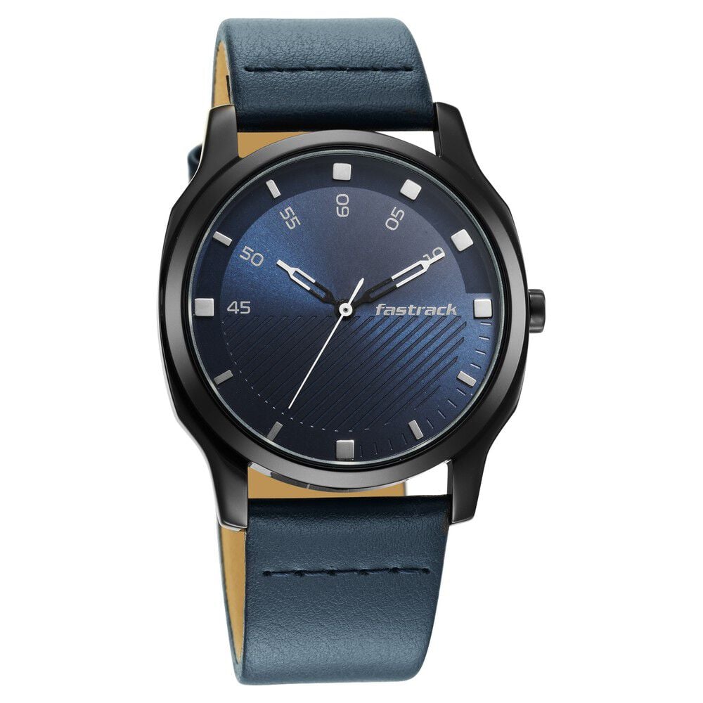 Fastrack watches for on sale mens with leather strap