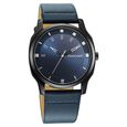 Fastrack Stunners Quartz Analog Blue Dial Leather Strap Watch for Guys - image number 1