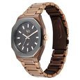 Fastrack Vyb Limitless Quartz Analog Black Dial Metal Strap Watch For Guys - image number 4