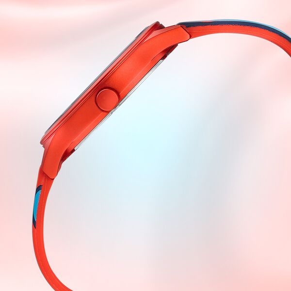 Fastrack Topicals Quartz Analog Blue Dial Silicone Strap Unisex Watch - image number 3