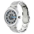 Fastrack Loopholes Quartz Analog with Date Black Dial Stainless Steel Strap Watch for Guys - image number 2