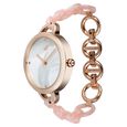 Fastrack Younique Quartz Analog Mother Of Pearl Dial Acetate And Metal Strap Watch For Girls - image number 4
