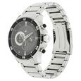 Fastrack Big Time Quartz Chronograph Black Dial Stainless Steel Strap Watch for Guys - image number 1