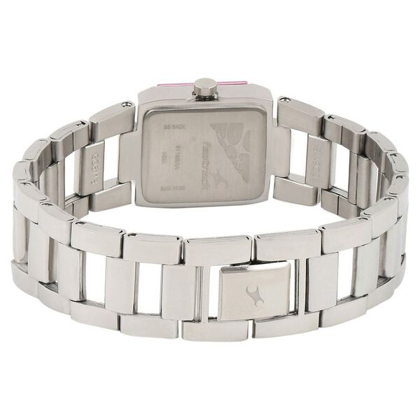 Fastrack Quartz Analog Black Dial Stainless Steel Strap Watch for Girls - image number 2