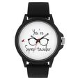 Fastrack Valentine Quartz Analog White Dial Silicone Strap Unisex Watch - image number 0