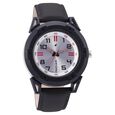 Fastrack Quartz Analog Silver Dial Leather Strap Watch for Guys - image number 0