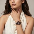 Fastrack Groove Analog with Brown Dial Brown Metal Strap Watch for Girls - image number 7
