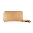 Fastrack Tan Textured Zip-around Wallet - image number 2