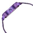 Fastrack Style Up Quartz Analog Purple Mother Of Pearl Dial Purple Stainless Steel Strap Watch For Girls - image number 3