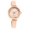 Fastrack Uptown Retreat Quartz Analog Rose Gold Dial Leather Strap Watch for Girls - image number 1