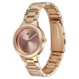 Fastrack Pulse Quartz Analog Pink Dial Stainless Steel Strap Watch for Girls - image number 2
