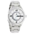 Fastrack Loopholes Quartz Analog with Date White Dial Stainless Steel Strap Watch for Guys - image number 1