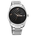 Fastrack Fleek Quartz Analog with Day and Date Black Dial Stainless Steel Strap Watch For Guys - image number 1