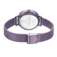 Fastrack Vyb Aurora Quartz Analog Purple Dial Stainless Steel Strap Watch for Girls - image number 5