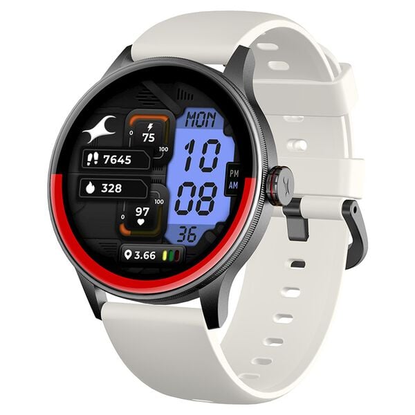 Fastrack Smart Jupiter R3 Pro 3.63 cm AMOLED Smartwatch BT Calling 100+ Sports Modes 5-Day Battery - image number 0