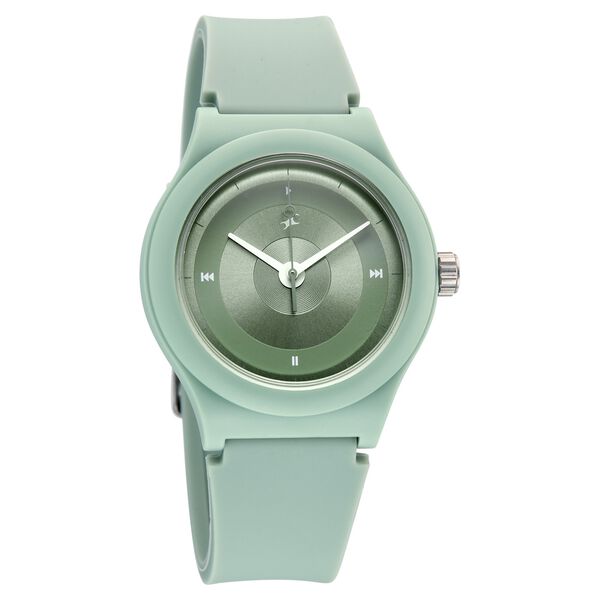 Fastrack Y2K Analog with Midnight Purple Dial Silicon Strap Watch for Girls - image number 1