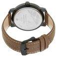 Fastrack Bare Basics Quartz Analog with Date Grey Dial Leather Strap Watch for Guys - image number 5