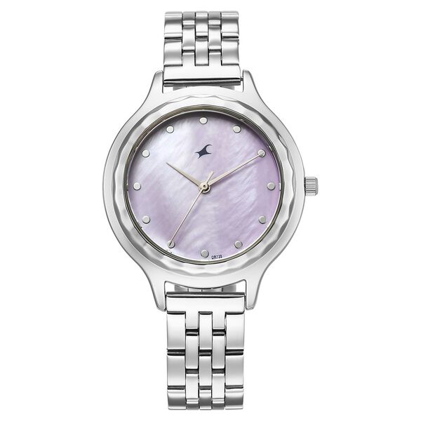 Fastrack Stunners X Quartz Analog Blue Dial Stainless Steel Strap Watch For Girls - image number 0