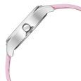 Fastrack Stunners Silver Dial Leather Strap Watch for Girls - image number 3