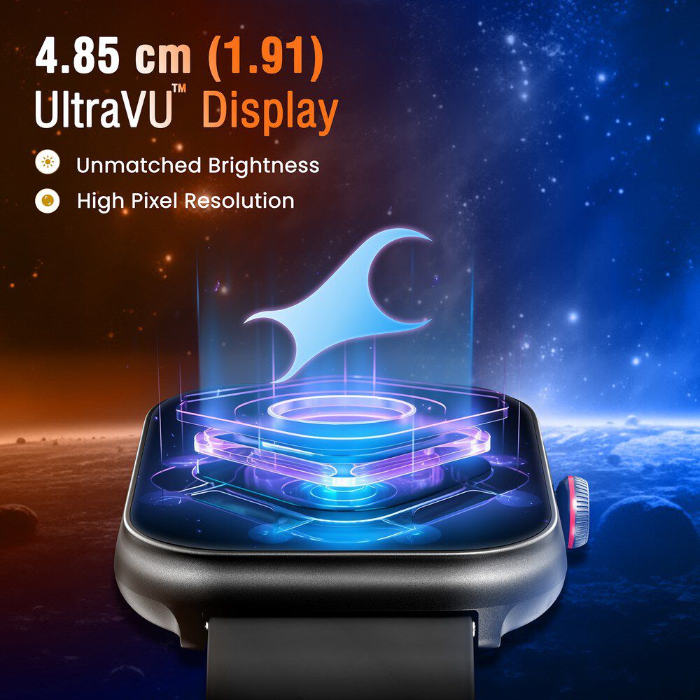 Buy Online Fastrack Kruz+ 4.85 CM Super HD Display with Functional