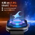 Fastrack Kruz+ 4.85 CM Super HD Display with Functional Crown and Auto Multisport Recognition Smart Watch for Unisex - image number 1