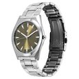 Fastrack Stunners X Quartz Analog Green Dial Stainless Steel Strap Watch For Guys - image number 2